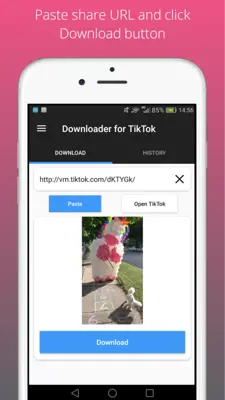 Video Downloader For Tik Tok - No Watermark android App screenshot 2